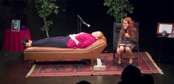 Lisa Levy at Psychotherapy Live performance